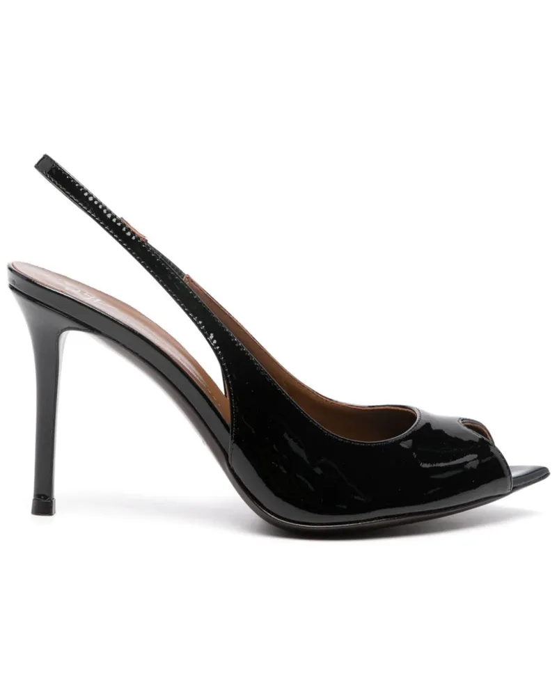 Giuseppe Zanotti Intriigo Sandalen mit offener Zehenpartie 90mm - Schwarz Schwarz
