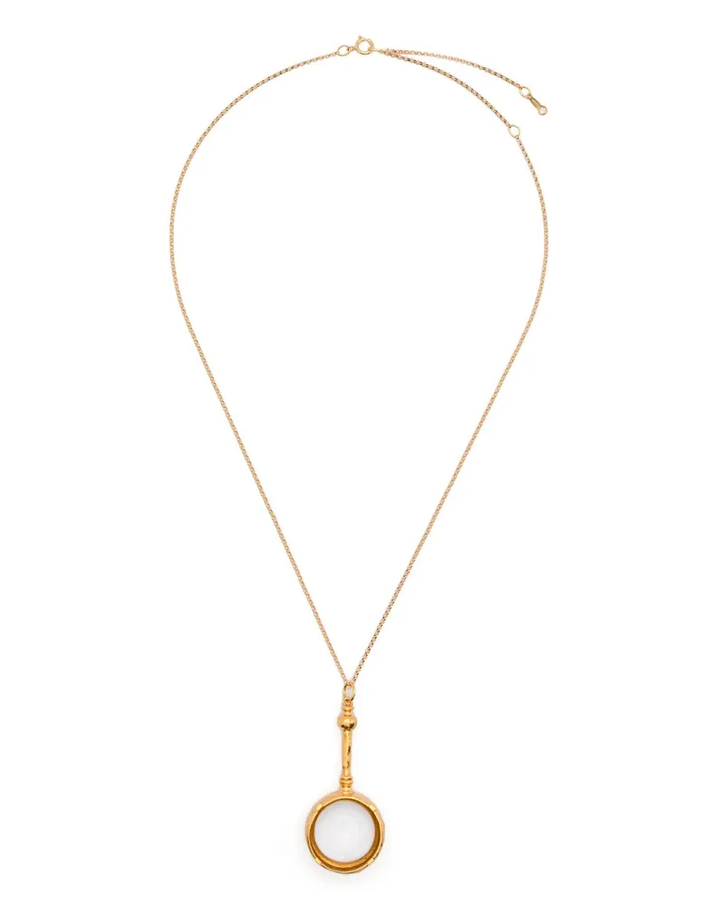 Alighieri Poet’s Lens necklace - Gold Gold