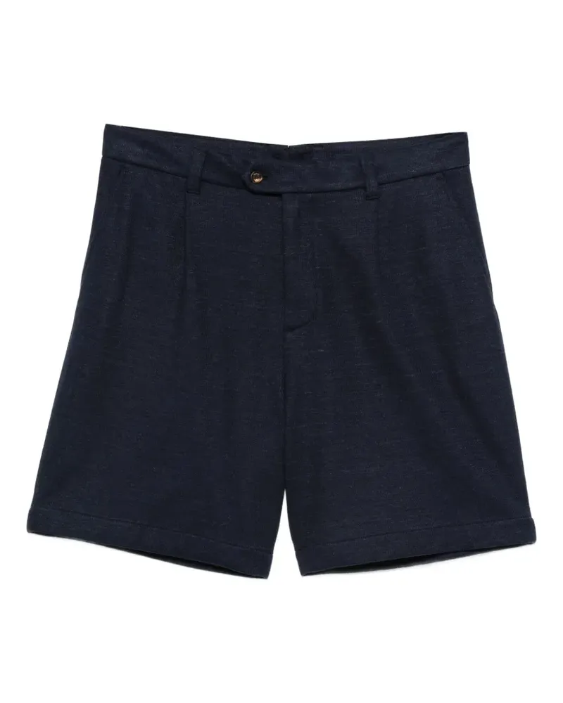 Eleventy Gestrickte Segelshorts - Blau Blau