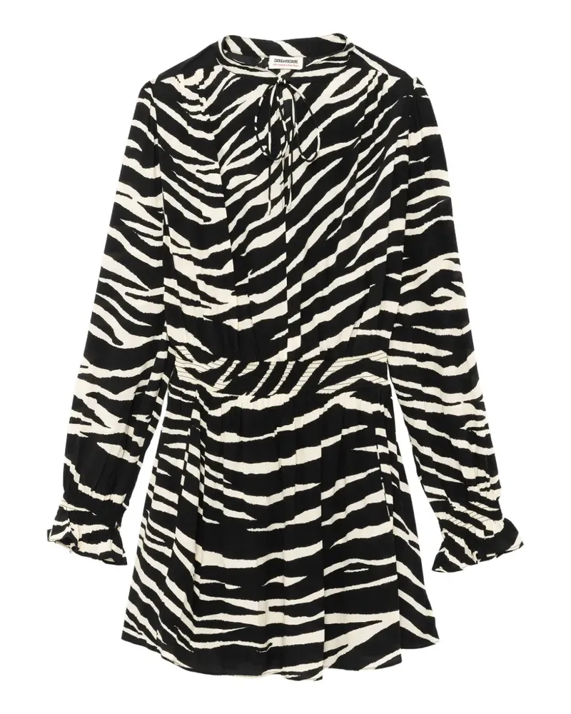 Zadig & Voltaire Rayados dress - Schwarz Schwarz