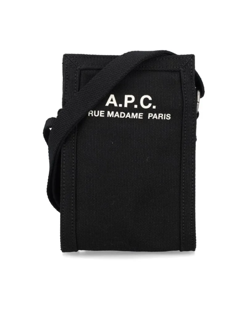 A.P.C. Recuperation Umhängetasche Schwarz