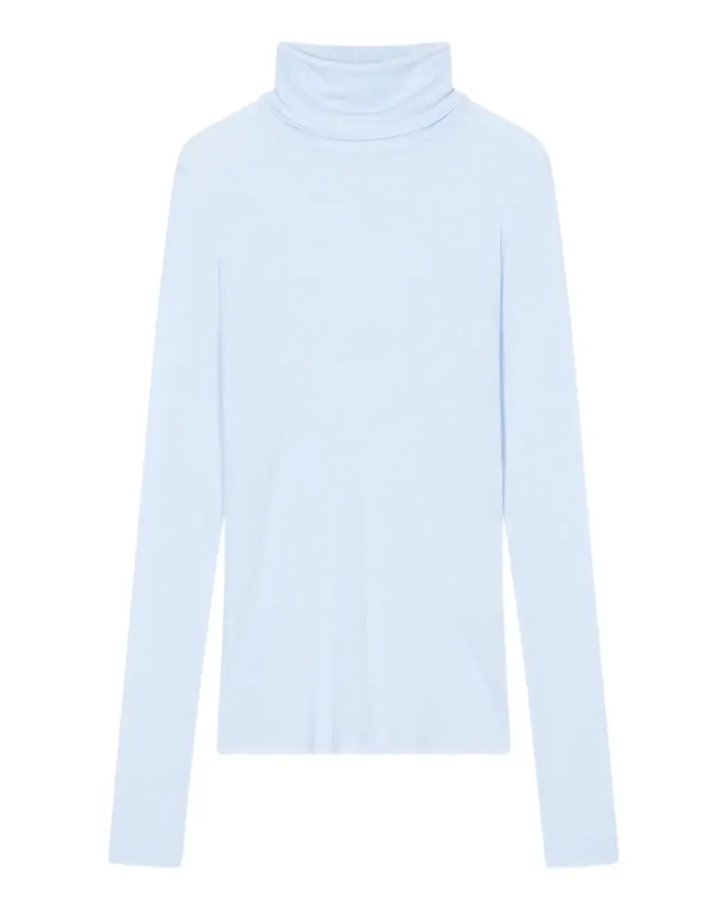 Closed Langarmshirt mit Rollkragen - Blau Blau