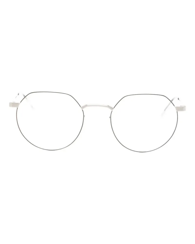 Moleskine geometric-frame glasses - Silber Silber