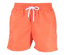 Badeshorts mit Kordelzug - Orange