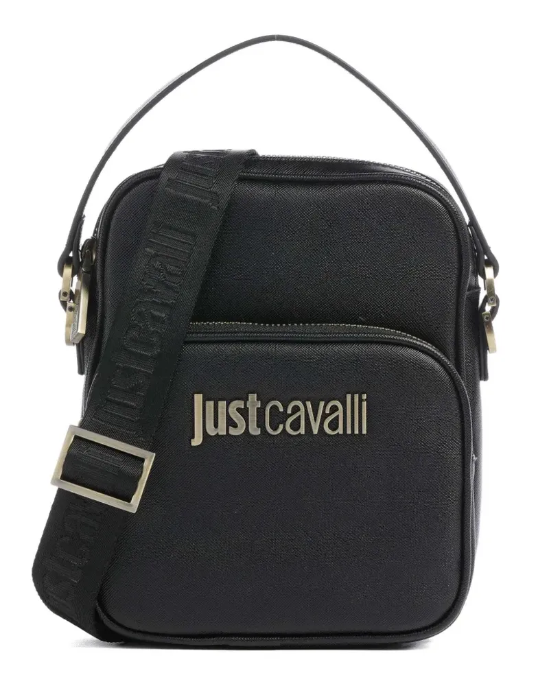 Just Cavalli zip-fastening messenger bag - Schwarz Schwarz