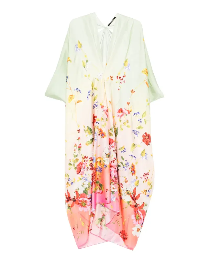 Roberto Cavalli Maxikleid mit V-Ausschnitt - Nude Nude