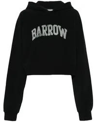 BARROW Hoodie mit Logo-Print Schwarz