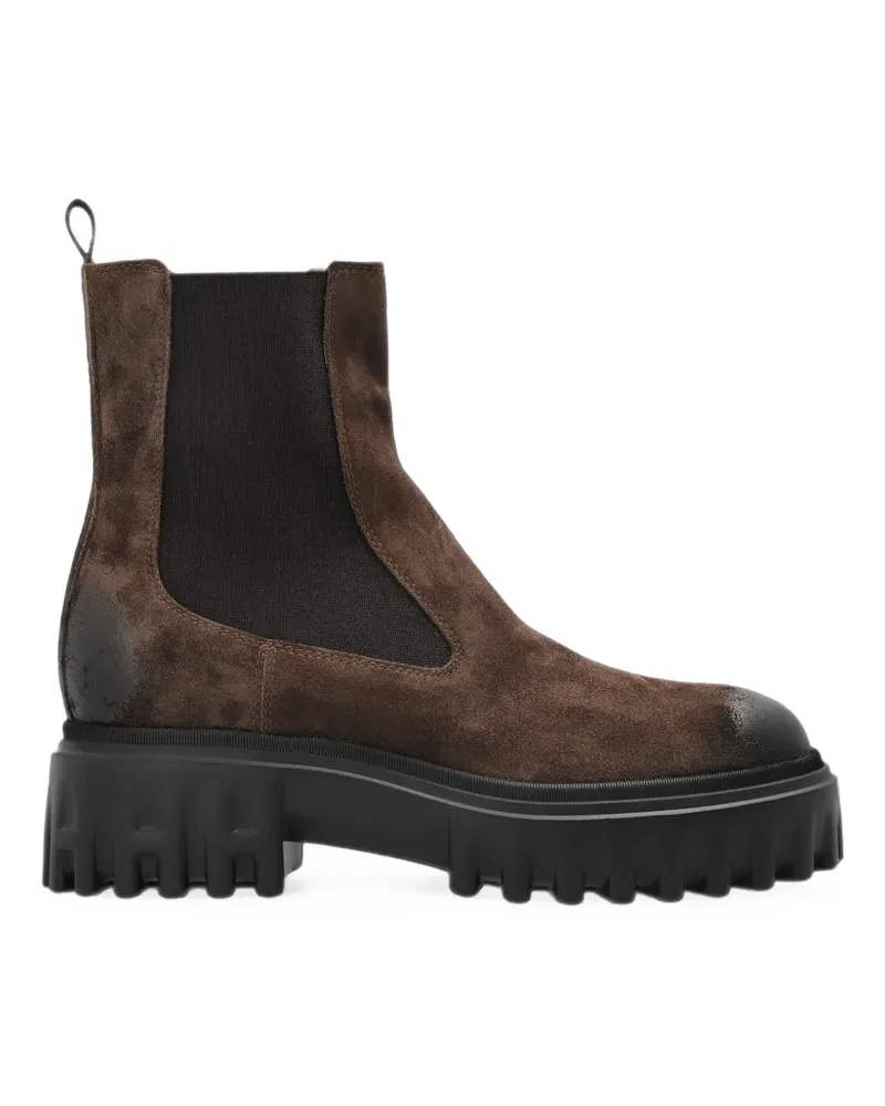 Hogan Chelsea boots H700 brown - Braun Braun
