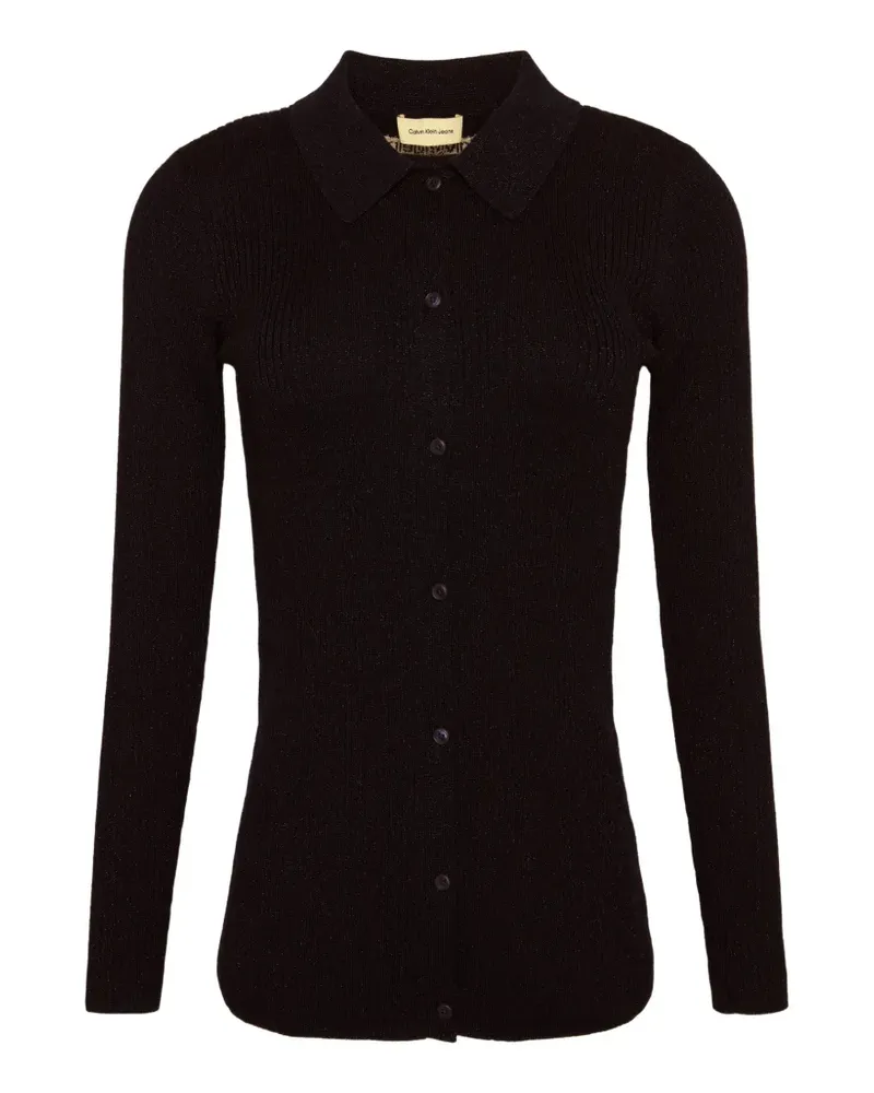 Calvin Klein Cardigan mit Knöpfen - Blau Blau