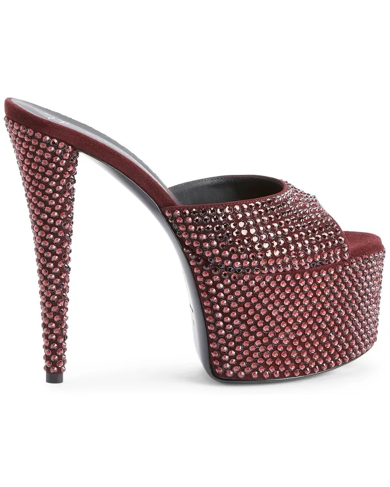 Giuseppe Zanotti Gz Aida Mules 150mm - Rot Rot