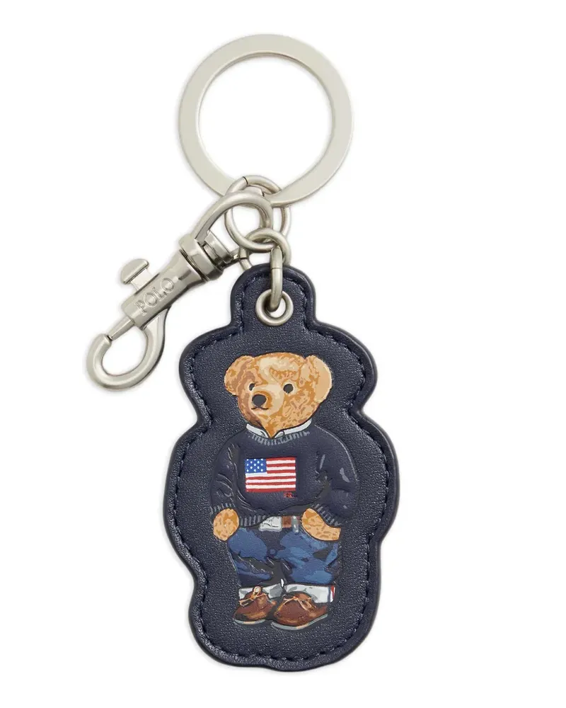 Ralph Lauren Schlüsselanhänger mit Polo Bear - Blau Blau