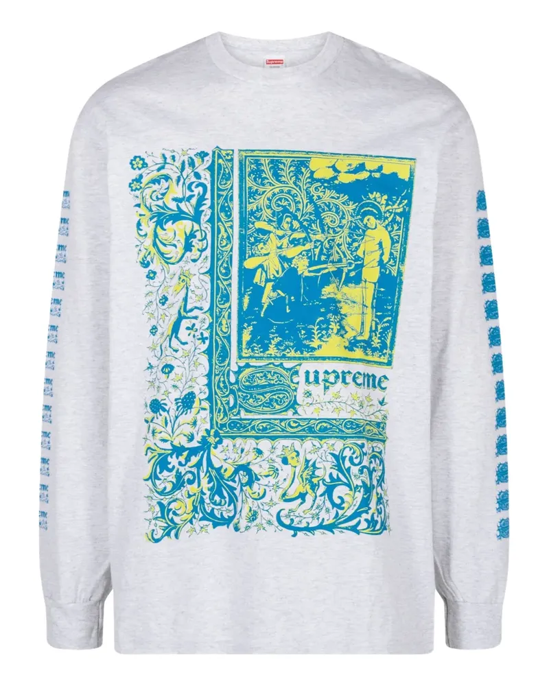 Supreme Being Saint Sebastian Ash Grey T-Shirt - Weiß Weiß