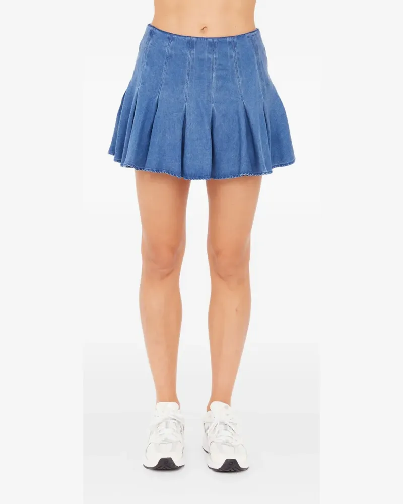 The Upside Lyke Jaida Minirock mit Falten - Blau Blau