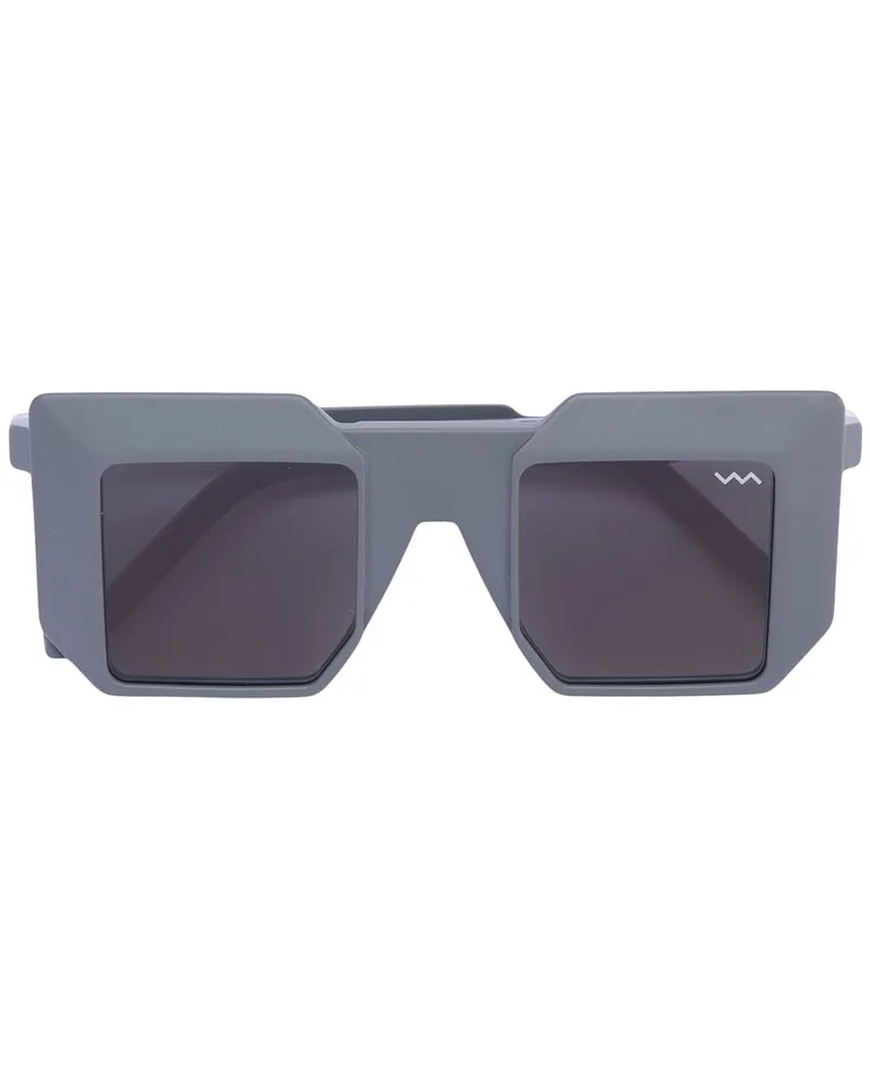 VAVA EYEWEAR Rechteckige Sonnenbrille - Grau Grau