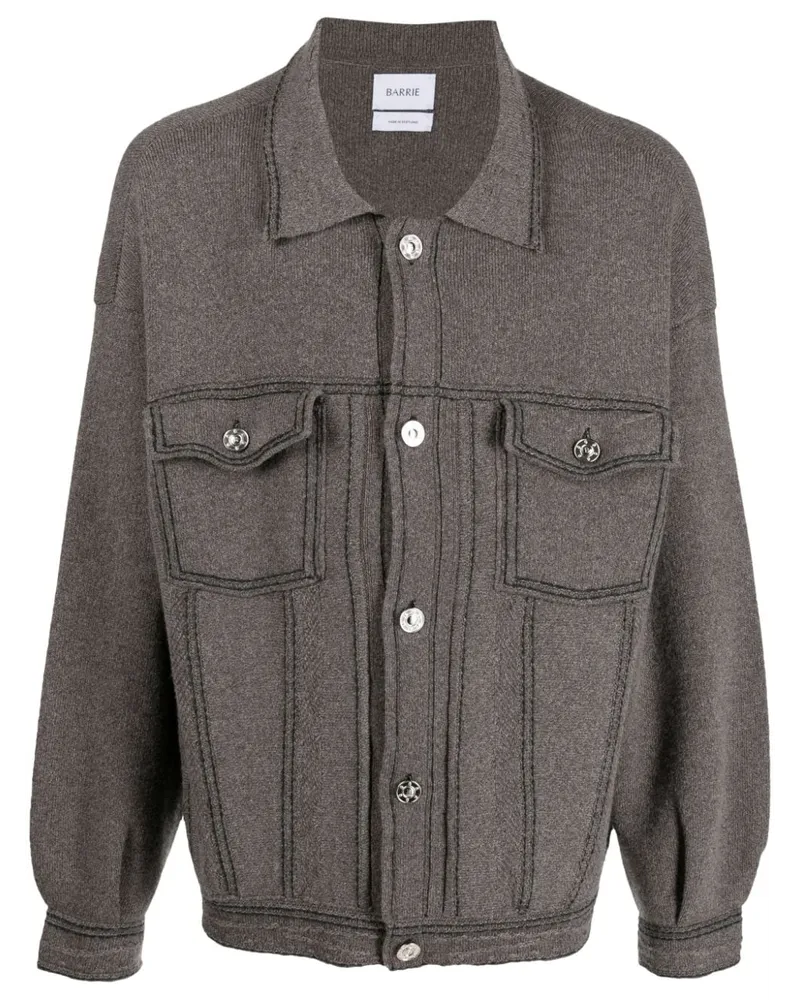 Barrie Jeansjacke im Oversized-Look - Braun Braun