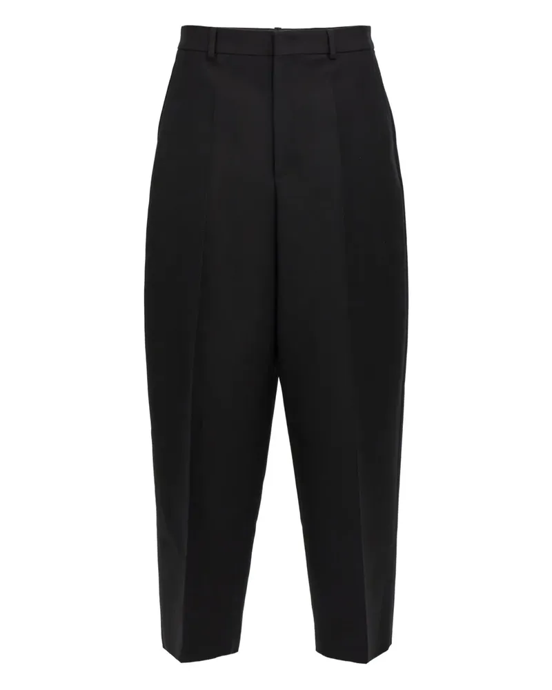 Valentino Garavani Cropped-Hose mit weitem Bein - Schwarz Schwarz