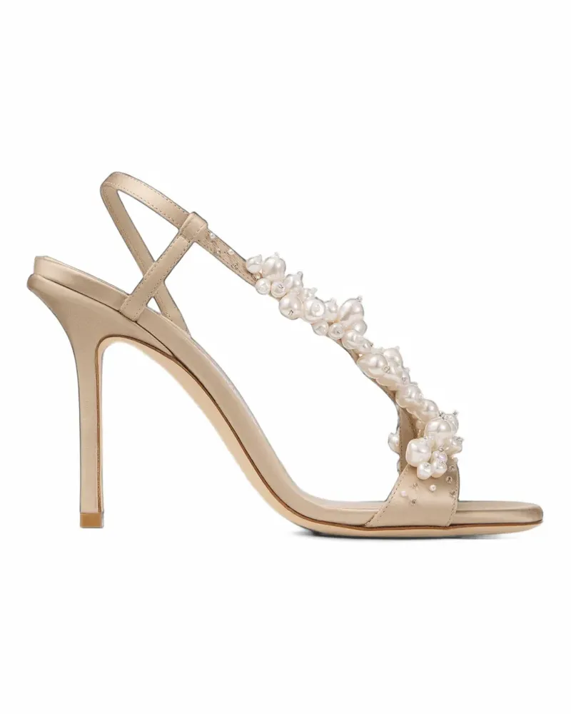 Jimmy Choo Irina 100 sandals - Nude Nude