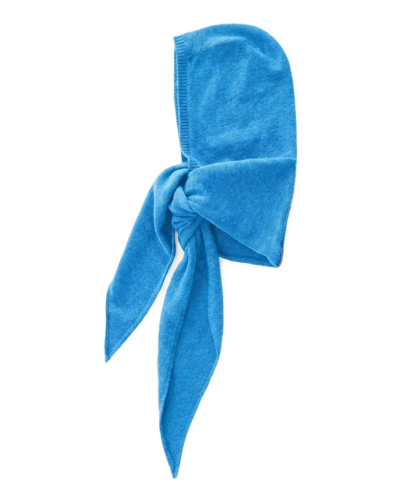 Paloma Wool Coucou knitted hood scarf - Blau Blau