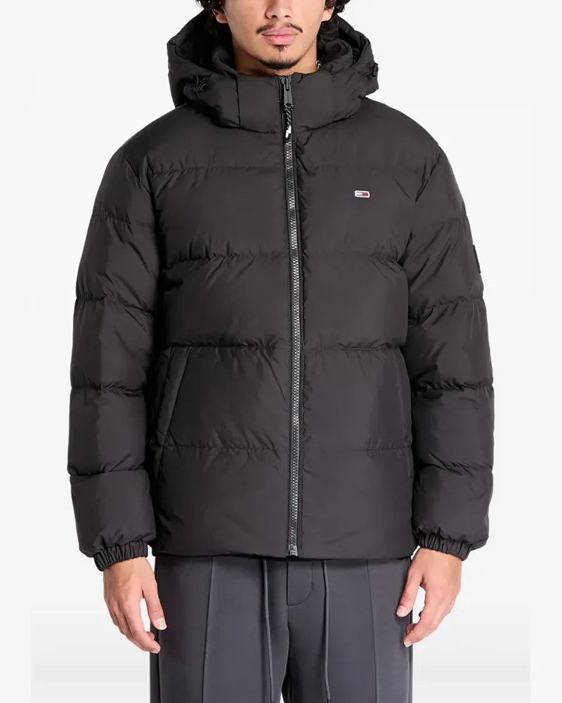 Tommy Hilfiger Essentials Daunenjacke - Schwarz Schwarz