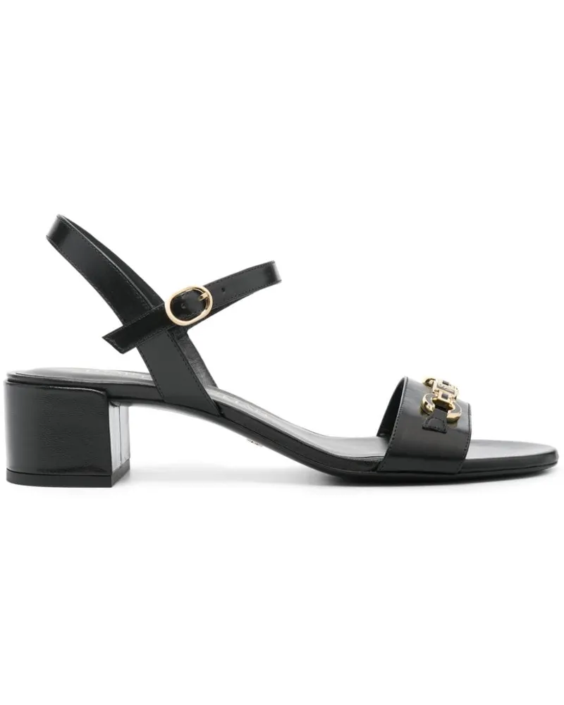 Stuart Weitzman SW Signature Sandalen 35mm - Schwarz Schwarz