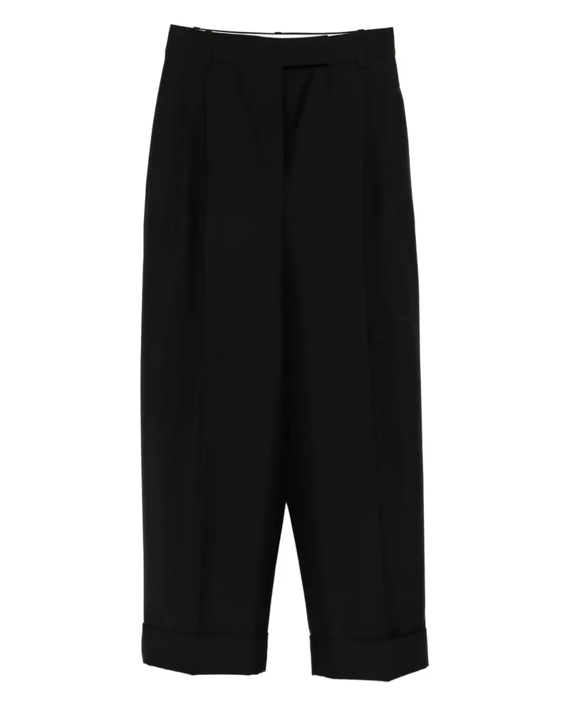 Róhe pleated trousers - Schwarz Schwarz