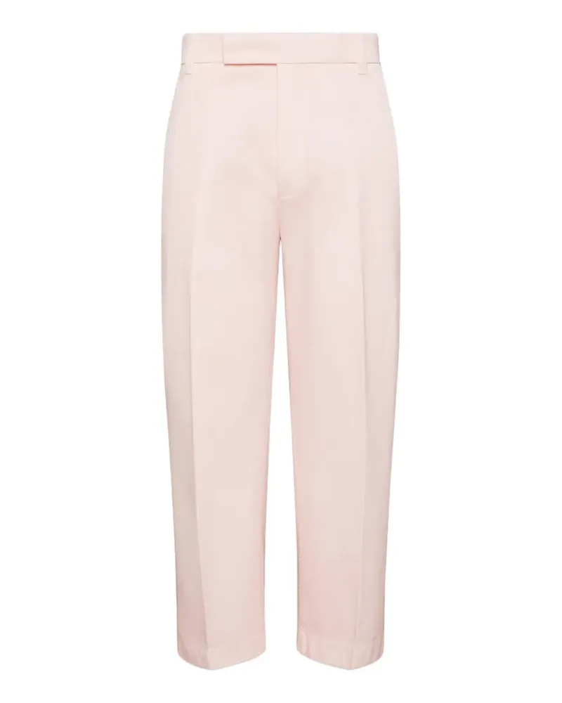 Thom Browne cropped twill chino trousers - Rosa Rosa