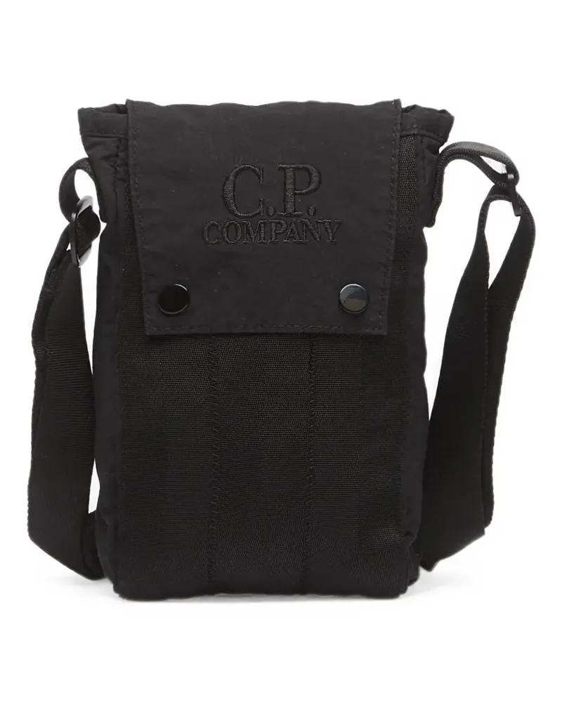 C.P. Company Plain Paper Touch phone bag - Schwarz Schwarz