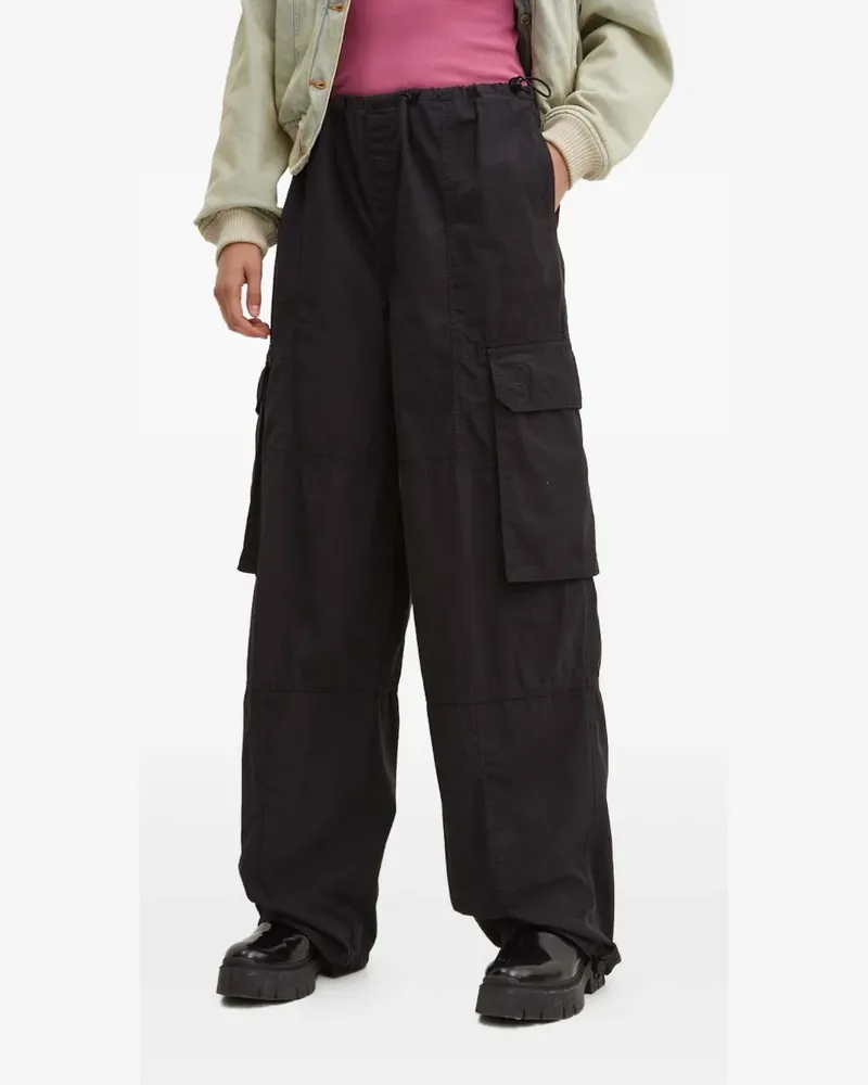 HUGO BOSS cargo pocket trousers - Schwarz Schwarz