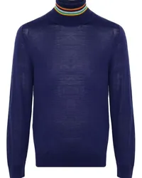 Paul Smith Rollkragenpullover aus Merinowolle Blau