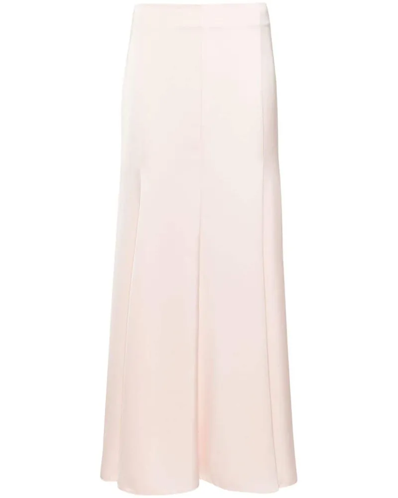 Philosophy Di Lorenzo Serafini Ausgestellter Satin-Midirock - Rosa Rosa