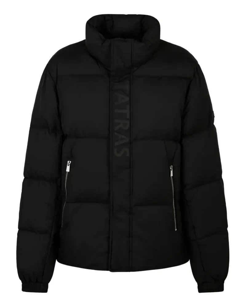 TATRAS Steppmantel mit Logo-Print - Schwarz Schwarz