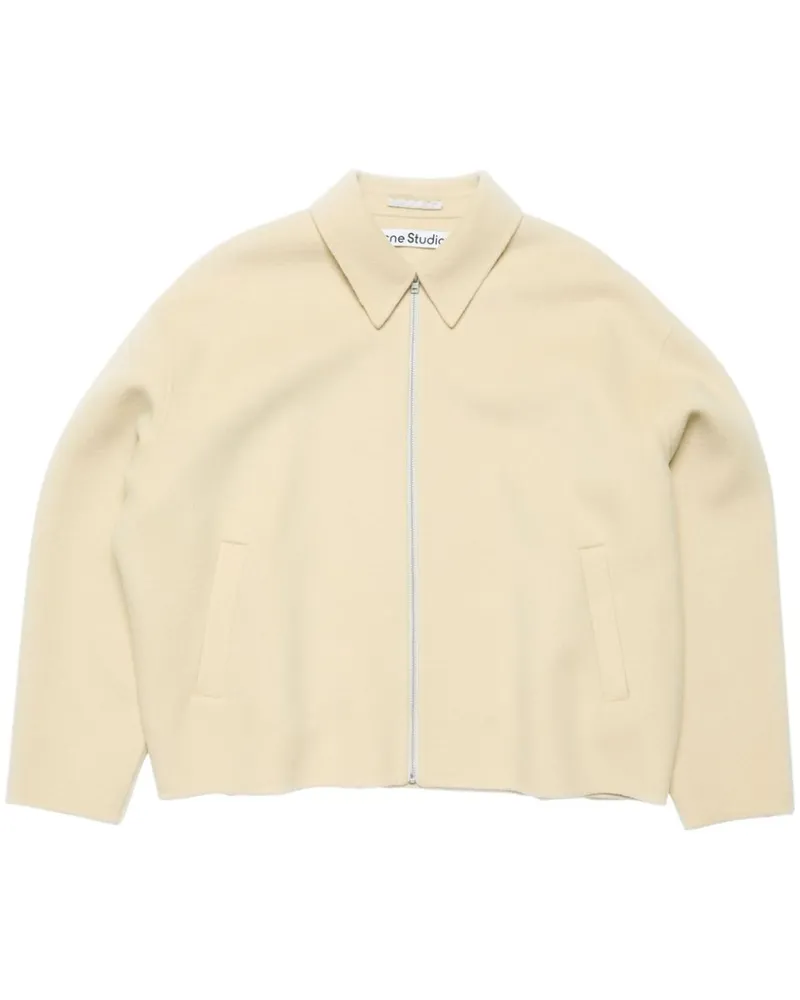 Acne Studios Jacke mit Reißverschluss - Nude Nude
