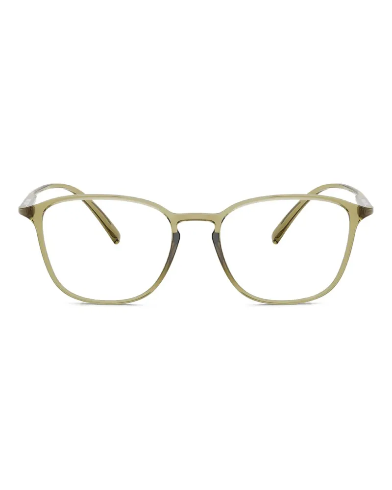 Giorgio Armani Brille mit eckigem Gestell - Grün Grün
