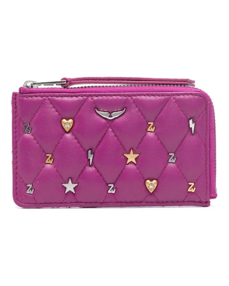 Zadig & Voltaire ZV Card Kartenetui - Violett Violett