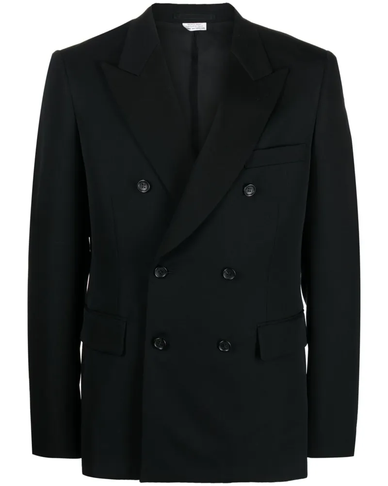 Comme des Garçons Doppelreihiges Sakko - Schwarz Schwarz
