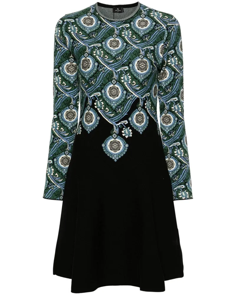 Etro Gestricktes Kleid - Grün Grün