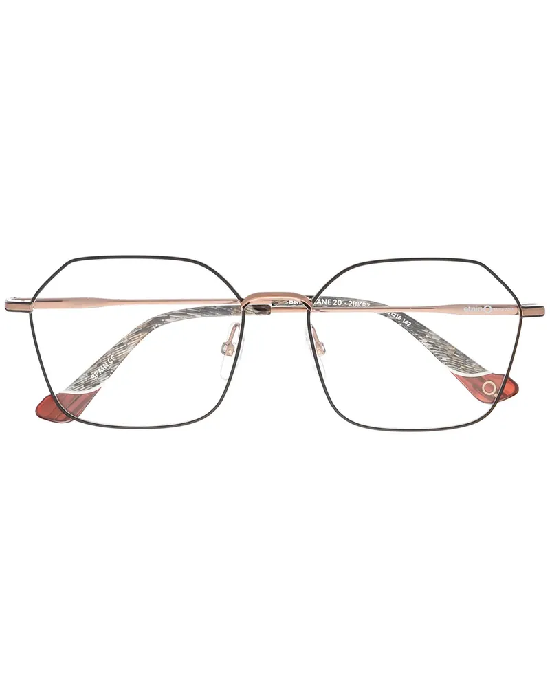 Etnia Barcelona Brille mit geometrischem Gestell - Nude Nude