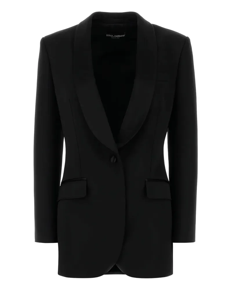 Dolce & Gabbana Einreihiges Sakko - Schwarz Schwarz