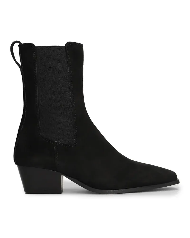Bibi Lou Chelsea-Boots mit spitzer Kappe - Schwarz Schwarz