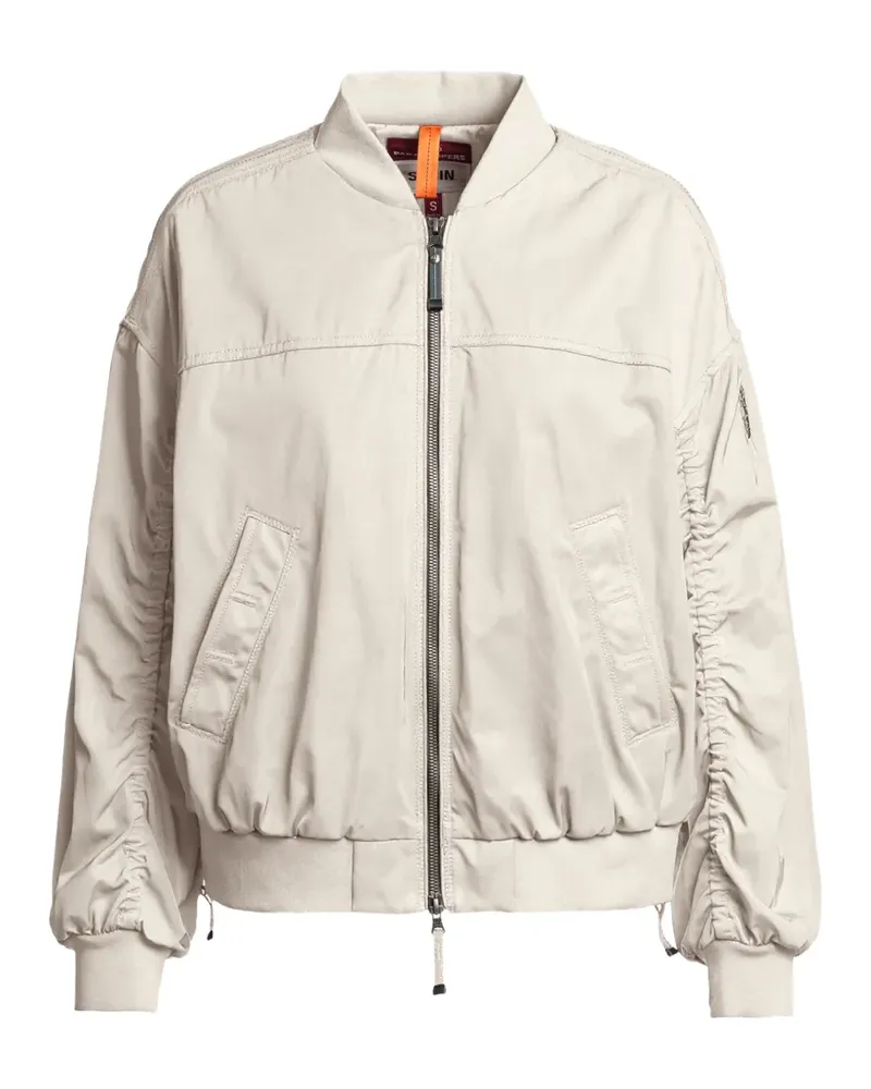 Parajumpers ruched bomber jacket - Nude Nude