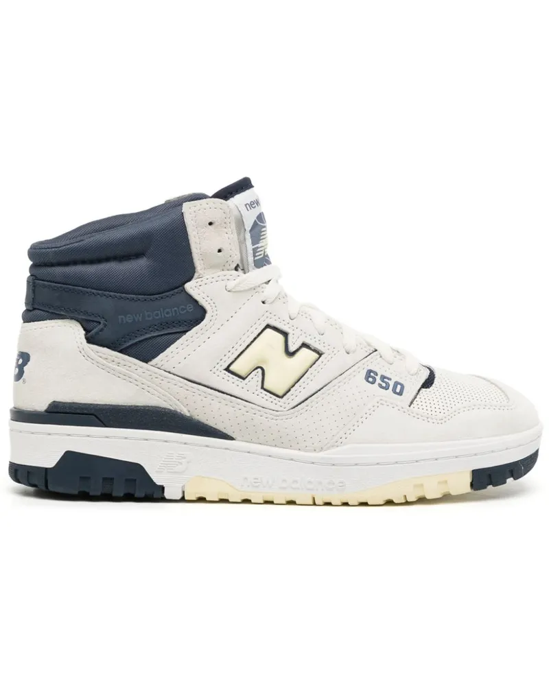 New Balance 650 High-Top-Sneakers - Weiß Weiß