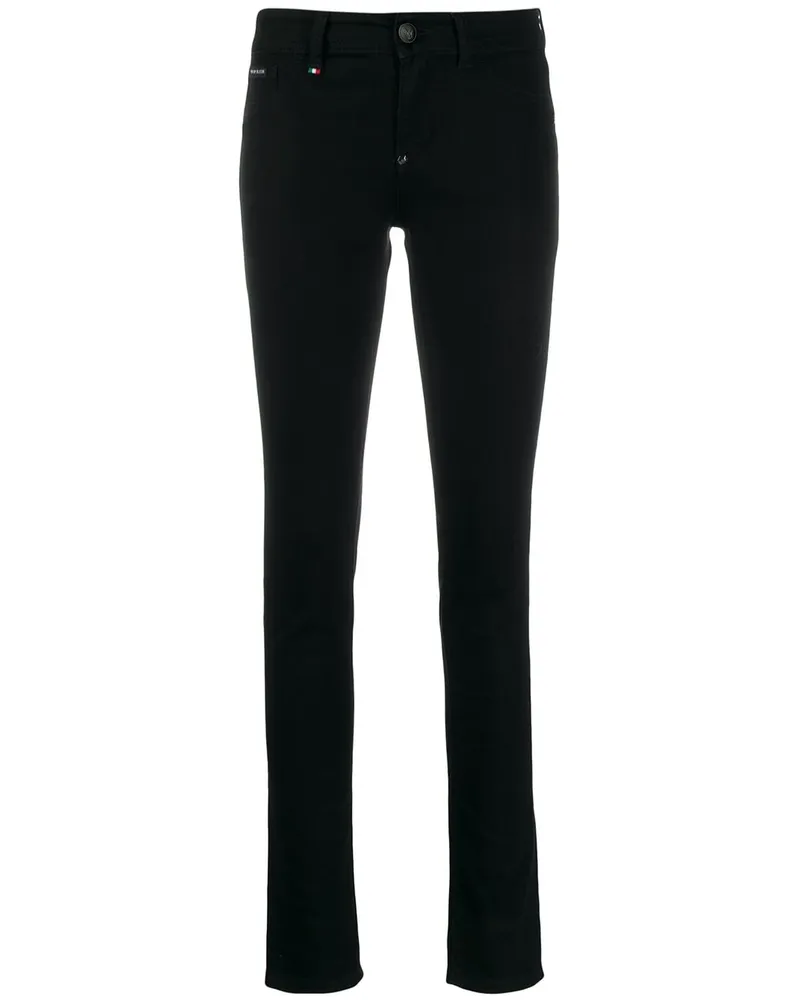 Philipp Plein Skinny-Jeans - Schwarz Schwarz