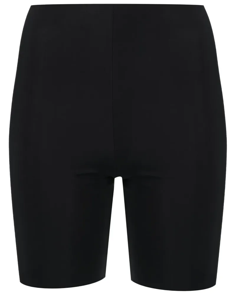 Jil Sander Radlerhose mit hohem Bund - Schwarz Schwarz