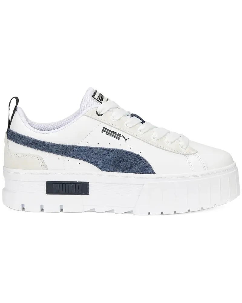Puma Mayze Sneakers mit Plateau - Weiß Weiß