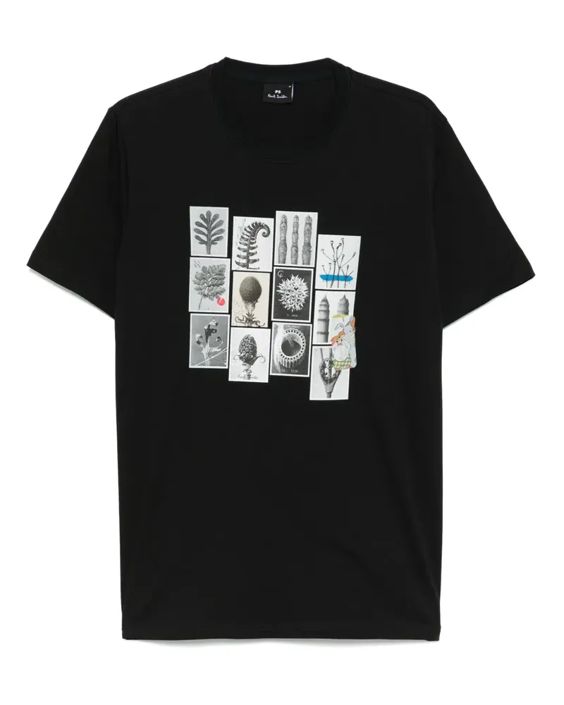 Paul Smith T-Shirt mit grafischem Print - Schwarz Schwarz