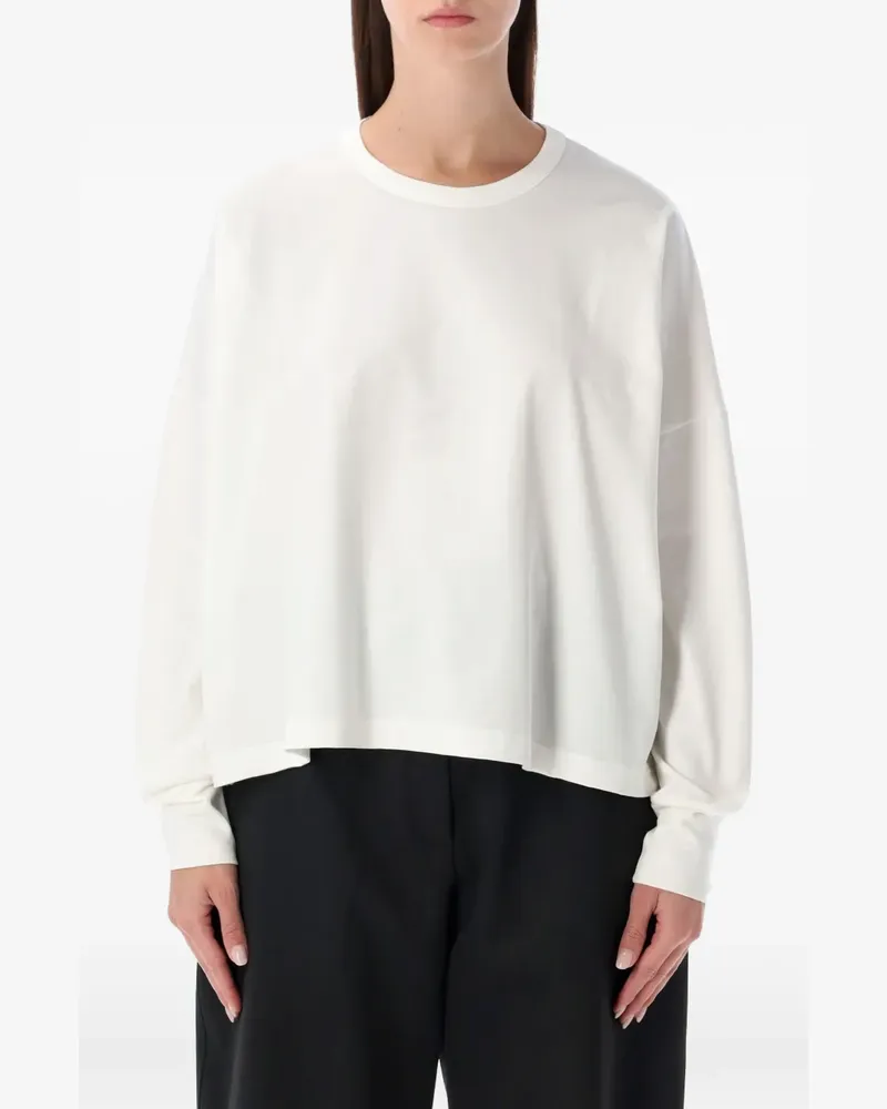 Studio Nicholson Loop long-sleeved T-shirt - Weiß Weiß