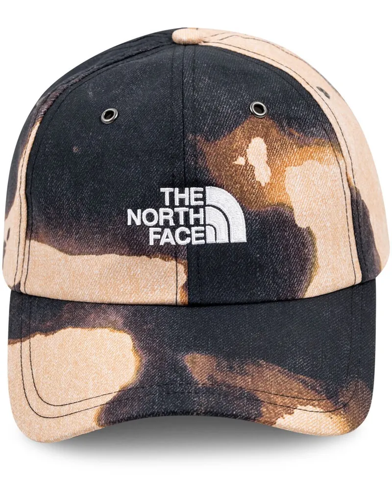 Supreme Being x TNF Baseballkappe mit Bleach-Effekt - Schwarz Schwarz