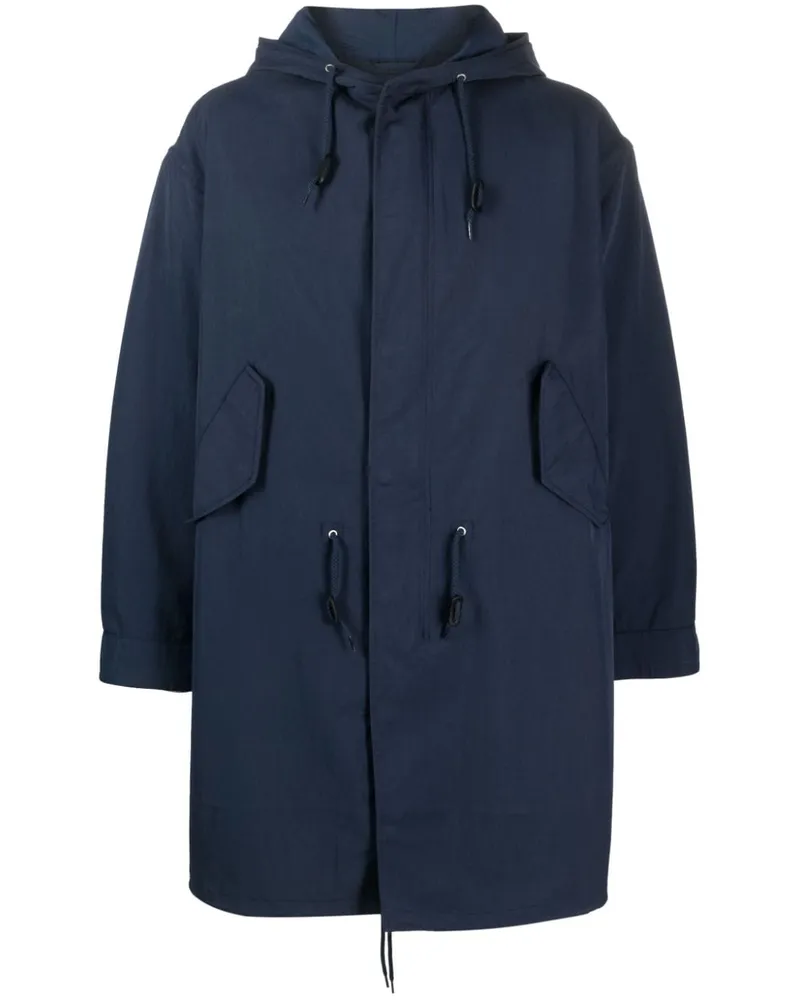 Kenzo Parka mit  Target-Motiv - Blau Blau