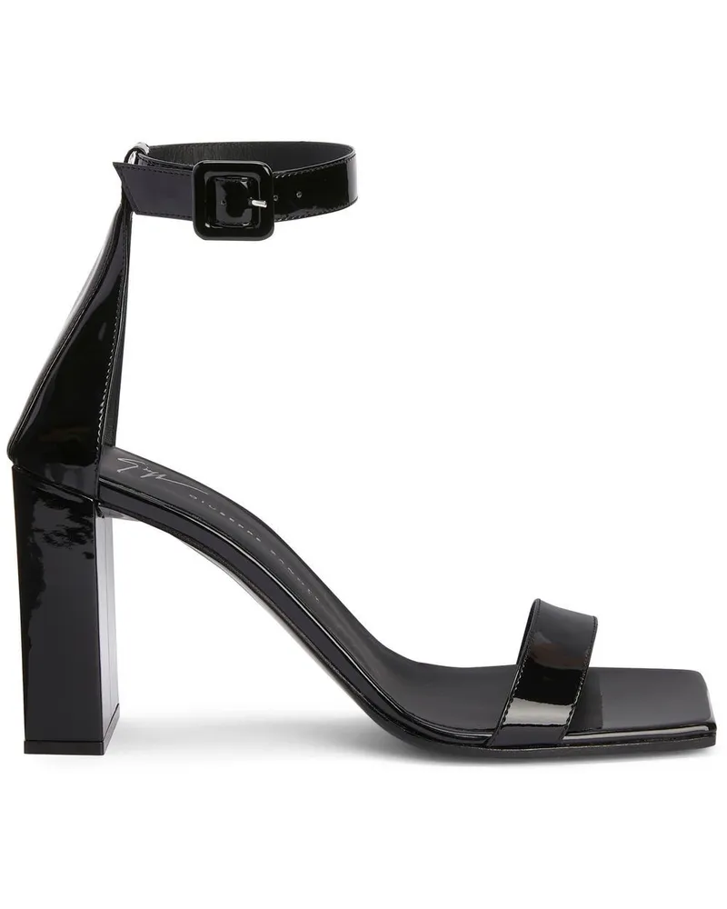 Giuseppe Zanotti Shangay Sandalen 85mm - Schwarz Schwarz