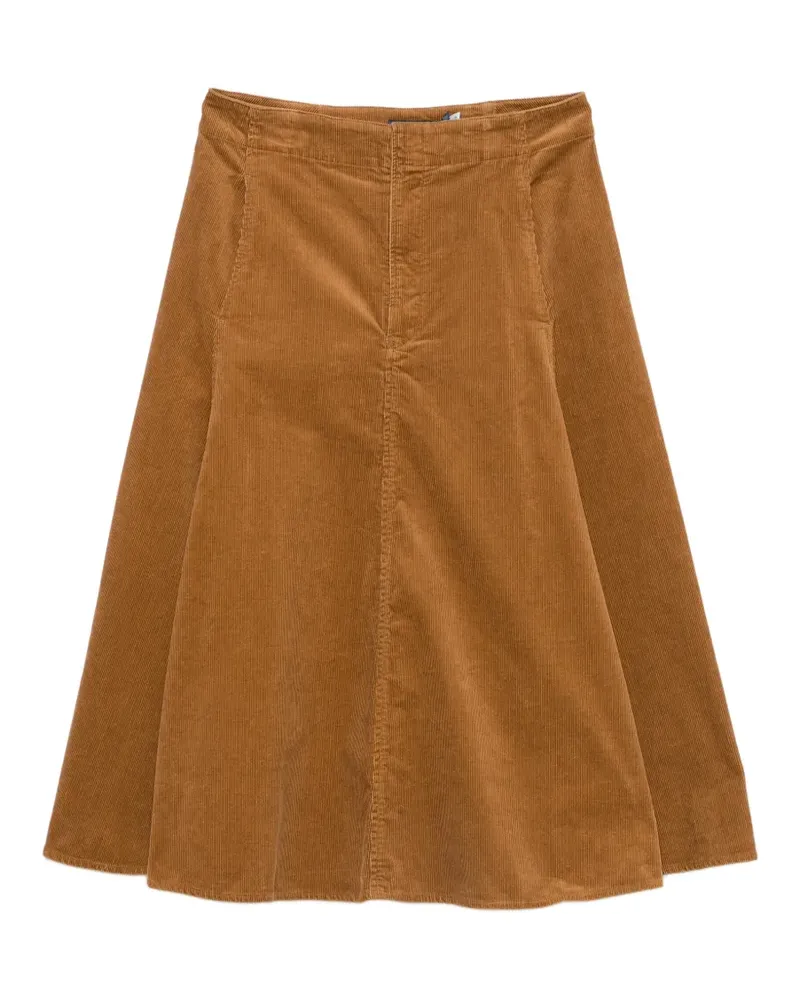 Ralph Lauren corduroy flared midi skirt - Braun Braun
